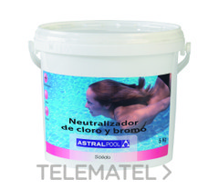 ASTRALPOOL - NEUTRALIZADOR CLORO+BROMO 6 KGS. (06.03) (16578)