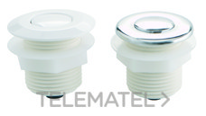 ASTRALPOOL - PULSADOR NEUMATICO FRONTAL PLASTICO BL.