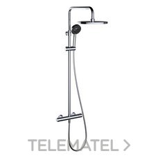 CLEVER - CONJUNTO DE DUCHA TERMOSTÁTICO S12 URBAN NF EXTENSIBLE