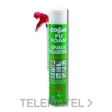 COLLAK - ESPUMA POLIURETANO 750 ML COLLAK C/CANULA