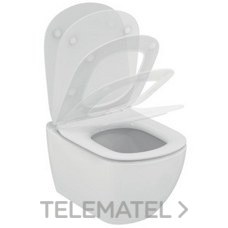 IDEAL STANDARD - PACK INODORO SUSPENDIDO TESI Y TAPA CON CIERRE AMORTIGUADO