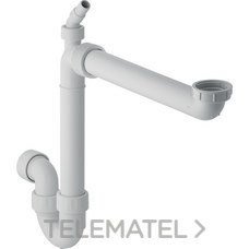 GEBERIT - SIFON AHORRA ESPACIO SIMPLE CON TOMA