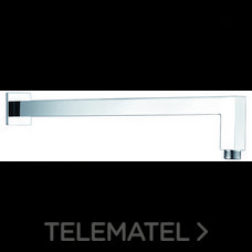 IMEX - CAÑO A PARED CUADRADO A ESCUADRA CROMADO 1/2