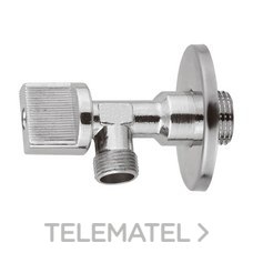 STANDARD HIDRAULICA - VALVULA ESCUADRA AMERICA BAS 1/2"x3/8" LARGA 90° CUALIX