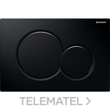 GEBERIT - PULSADOR GEBERIT SIGMA 01 PLÁSTICO ASA NEGRO