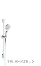 HANSGROHE - SET DUCHA CROMETTA VARIO 9l 650mm BLANCO/CROMO