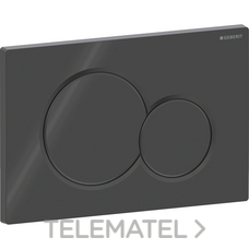 GEBERIT - PULSADOR GEBERIT SIGMA 01 PLÁSTICO ASA NEGRO