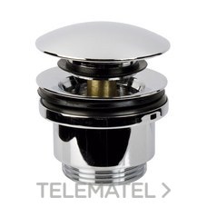 CUALIX - VALVULA DESAGÜE QUICK-CLAC METÁLICO 1-1/4'' UNIVERSAL LEO CUALIX